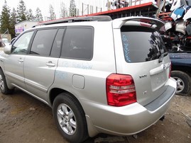 2003 Toyota Highlander Limited Silver 3.0L AT 2WD #Z23211